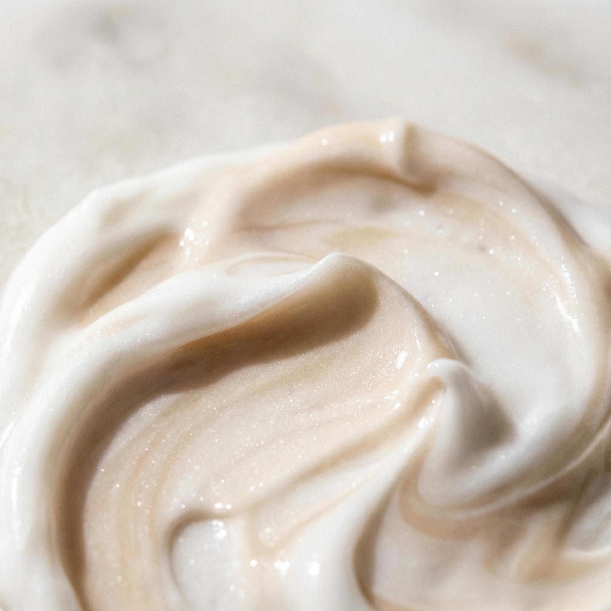 Luxurious skincare texture